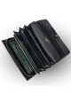 Leather wallet for women - large wallet purse BULLAZO