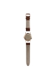 Klassische Armbanduhren Leder mit Wechselarmband
