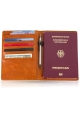 Leather passport cover BULLAZO