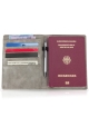 Leather passport cover BULLAZO