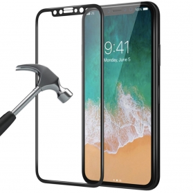 iPhone X Displayschutz Panzerglas Full Cover
