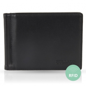 Herren Geldbörse mit Geldklammer & RFID Schutz