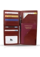 Leather passport cover holder BULLAZO Plano