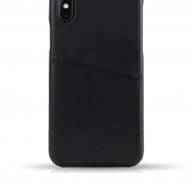 IPHONE X Leather Case - With Card Pocket