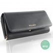 Leather wallet for women - extra large