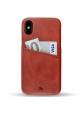 IPHONE X Leather Case - With Card Pocket